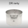 Opaska rant stały obręcz do tortu ciasta forma średnica 18cm wysokość 12cm Dorosiowe Ranty